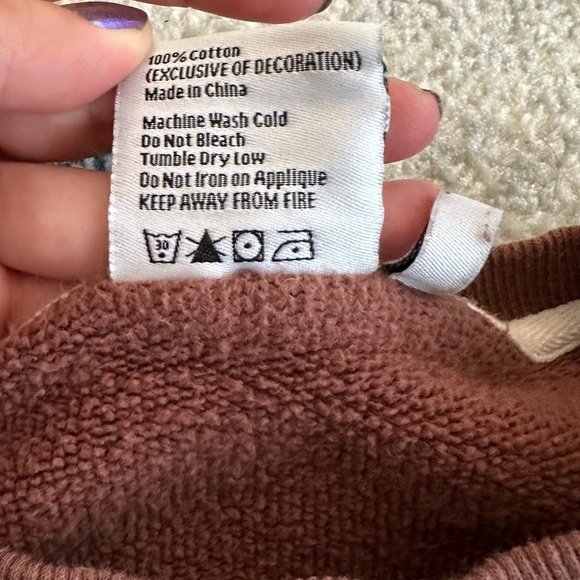 Alien Frens oversized crewneck pullover sweatshirt - Picture 4 of 6